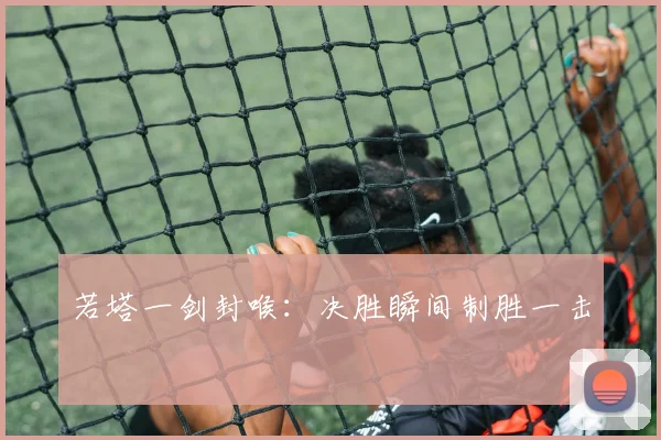 若塔一剑封喉:决胜瞬间制胜一击